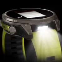 Ceas inteligent Garmin Fenix 8 1.4"/ 51 mm/ Titanium - Yellow/ 010-02907-21 photo 9