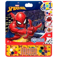 Креативный набор As Kids Giga Block Spiderman 1023-62737 3+/ Разноцветный Разноцветный