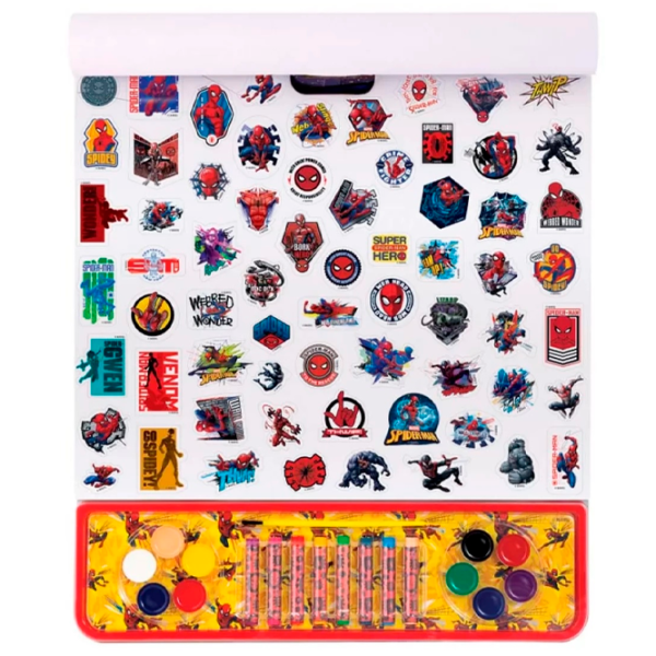 Set de creație As Kids Giga Block Spiderman 1023-62737 3+/ Multicolor Multicolor photo 2 Set de creație As Kids Giga Block Spiderman 1023-62737 3+/ Multicolor Multicolor photo 2