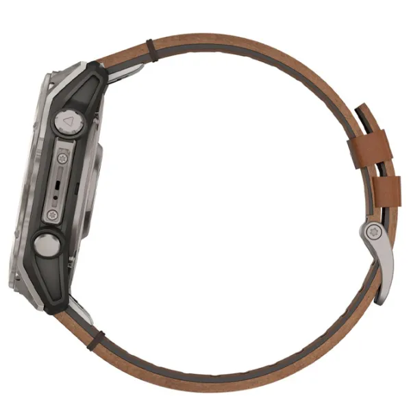 Умные часы Garmin Fenix 8 1.4"/ 51 мм/ Титан - Каштан/ 010-02905-40 photo 5