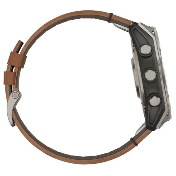 Умные часы Garmin Fenix 8 1.4"/ 51 мм/ Титан - Каштан/ 010-02905-40 photo 7