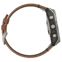 Ceas inteligent Garmin Fenix 8 1.4"/ 51 mm/ Titanium - Chestnut/ 010-02905-40 photo 7