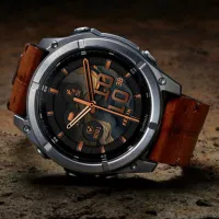 Ceas inteligent Garmin Fenix 8 1.4"/ 51 mm/ Titanium - Chestnut/ 010-02905-40 photo 8