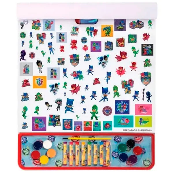Set de creație As Kids Giga Block Pj Masks 1023-62739 3+/ Multicolor Multicolor photo 2