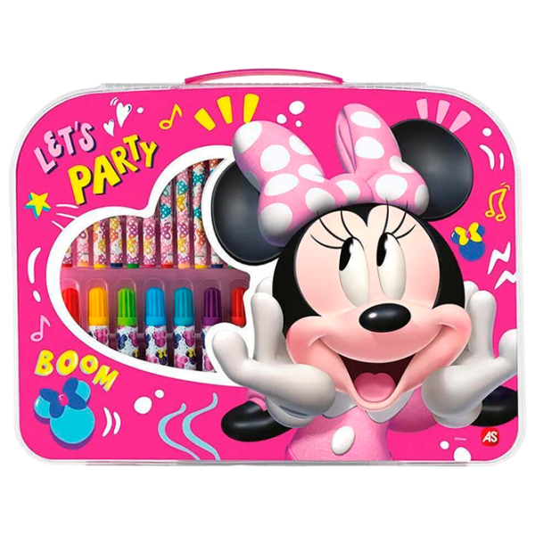 Set de creație As Kids Let's Party Case Minnie 1023-66224 3+/ Multicolor Pink photo 1 Set de creație As Kids Let's Party Case Minnie 1023-66224 3+/ Multicolor Pink photo 1