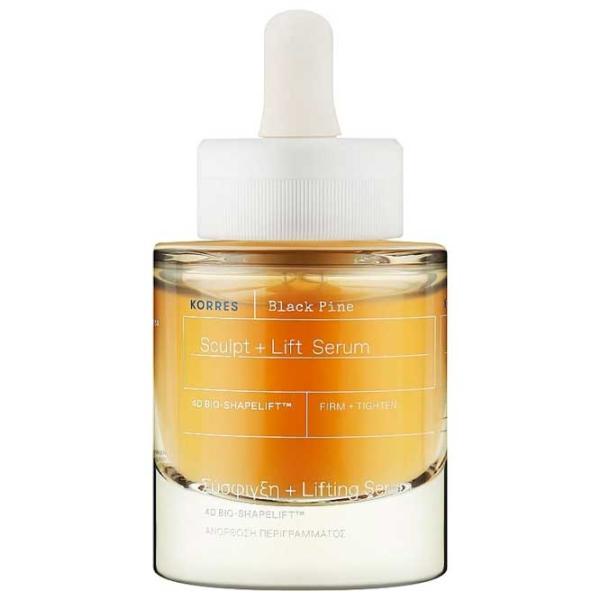 Ser pentru față KORRES Black Pine 4D Bio-ShapeLift 30 ml/ Toate tipurile photo 1