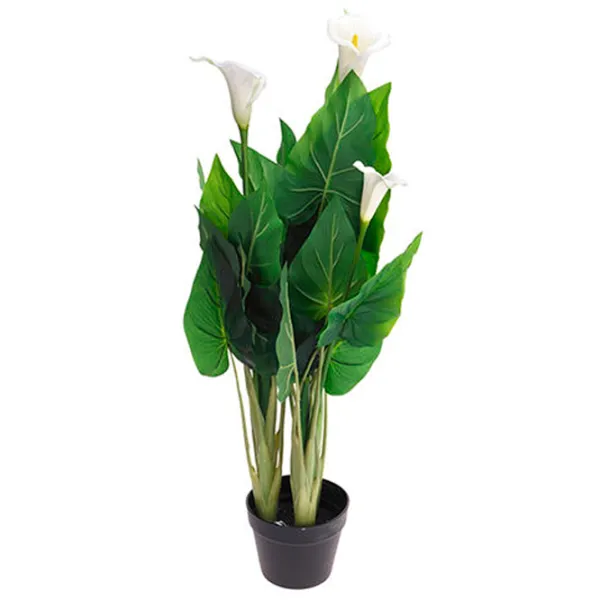 Plantă artificială NVT Zantedeschia Green/ Înălțimea (cm) - 97 photo 1