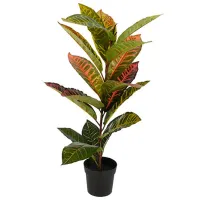 Plantă artificială NVT Calatea Green/ Înălțimea (cm) - 65