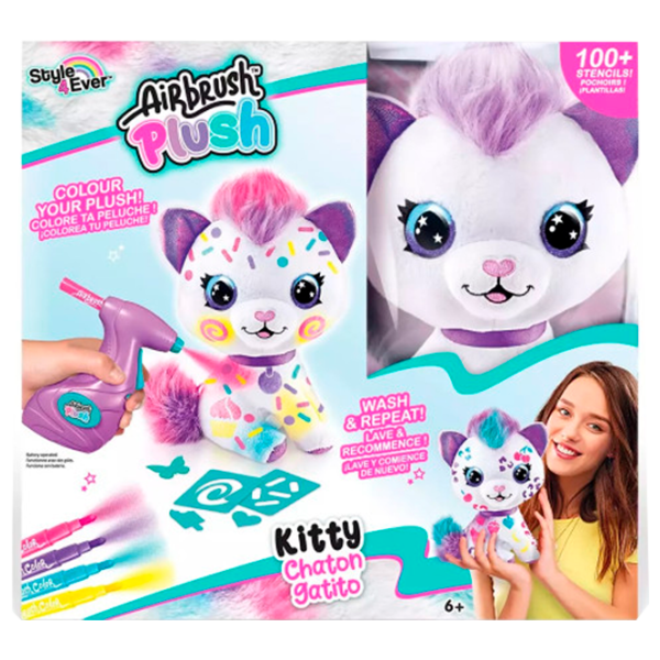 Интерактивная игрушка Canal Toys Airbrush Plush Kitty 272CL 6+/ Разноцветный Разноцветный photo 1