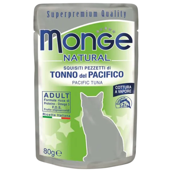 Корм для кошек влажный Monge Natural M00687 0.08 кг / Тунец photo 1 Корм для кошек влажный Monge Natural M00687 0.08 кг / Тунец photo 1