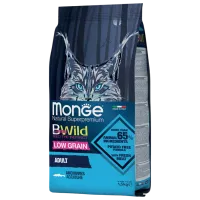 Hrană pentru pisici uscată Monge Bwild M01201 1.5 kg / Engraulis