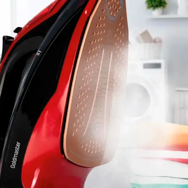 Fier de călcat GoldMaster GM 7633 K Clasic / 2400 W / Red photo 4