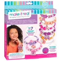 Set de creație Make It Real Bringing Creativity to Life Fashion Beaded Bangle Bracelets 1329M 8+/ Multicolor Multicolor
