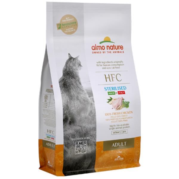 Корм для кошек сухой Almo Nature HFC 9163 1.2 кг/ Курица photo 1 Корм для кошек сухой Almo Nature HFC 9163 1.2 кг/ Курица photo 1