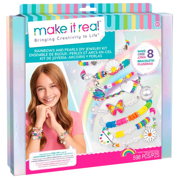 Креативный набор Make It Real Bringing Creativity to Life Rainbows and Pearls 1729M 8+/ Разноцветный Разноцветный photo 1