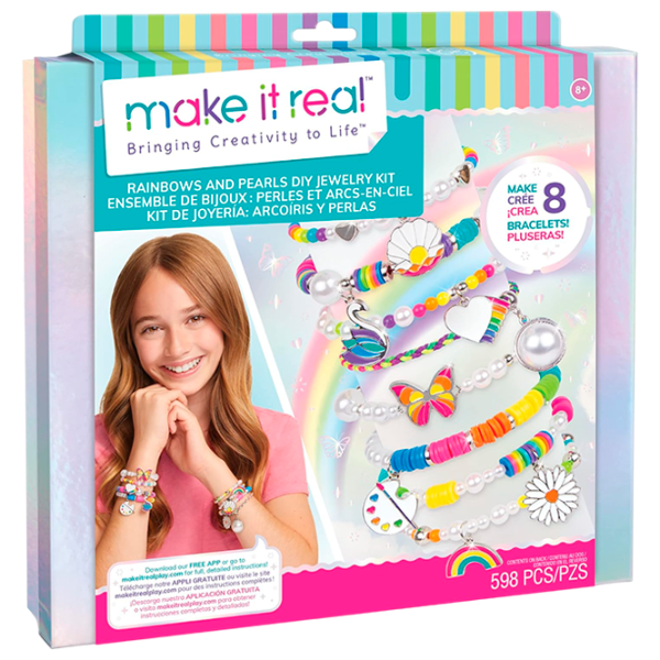 Креативный набор Make It Real Bringing Creativity to Life Rainbows and Pearls 1729M 8+/ Разноцветный Разноцветный photo 1