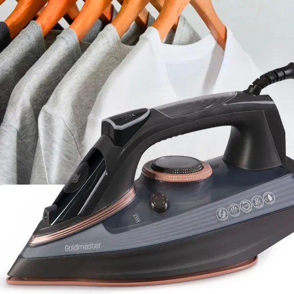 Fier de călcat GoldMaster GM 7623 Clasic / 2800 W / Gray photo 5