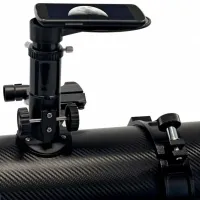 Телескоп Bresser Pluto II 114/ 500 EQ Carbon Design Black photo 3