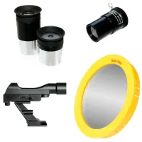 Телескоп Bresser Pluto II 114/ 500 EQ Carbon Design Black photo 5