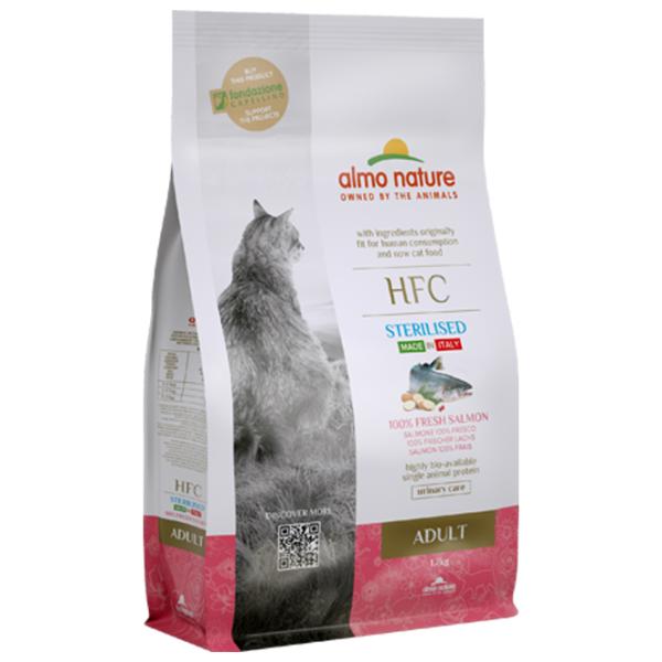 Корм для кошек сухой Almo Nature HFC 9161 1.2 кг/ Лосось photo 1 Корм для кошек сухой Almo Nature HFC 9161 1.2 кг/ Лосось photo 1
