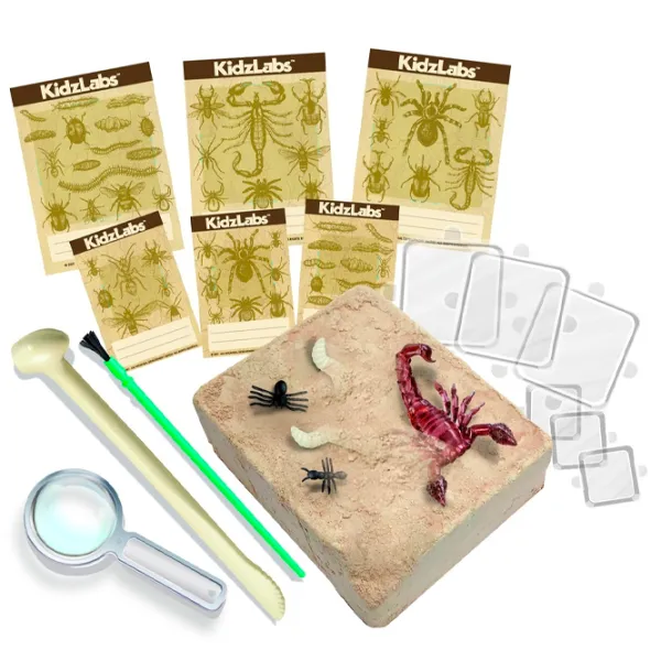 Set de creație 4M KidzLabs Creepy Crawly Digging Kit 00-03397 5+/ Multicolor Multicolor photo 2
