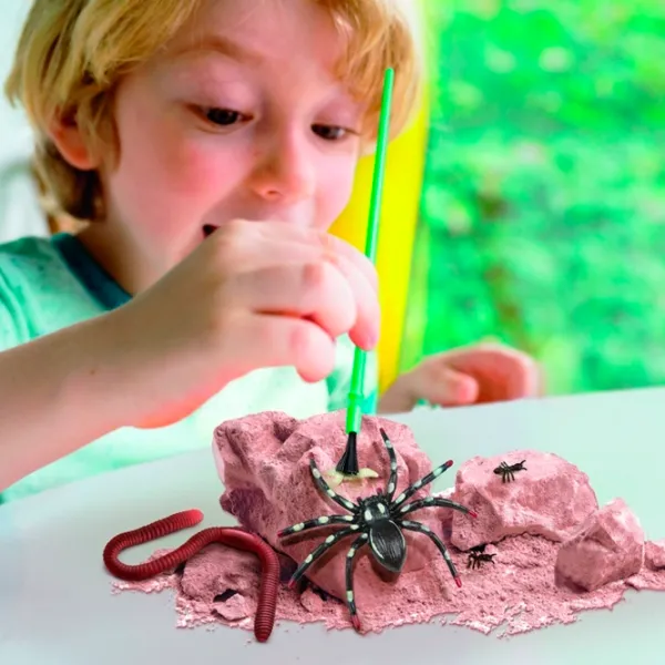 Set de creație 4M KidzLabs Creepy Crawly Digging Kit 00-03397 5+/ Multicolor Multicolor photo 6