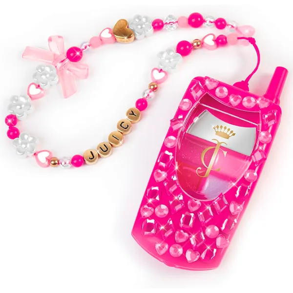Креативный набор Make It Real Juicy Couture Dial Up the Style Lip Gloss Phone 4473M 6+/ Разноцветный Разноцветный photo 4