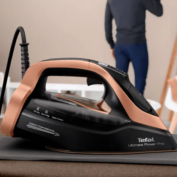 Утюг Tefal FV9E50E0 Классический / 3200 Вт / Черный photo 8