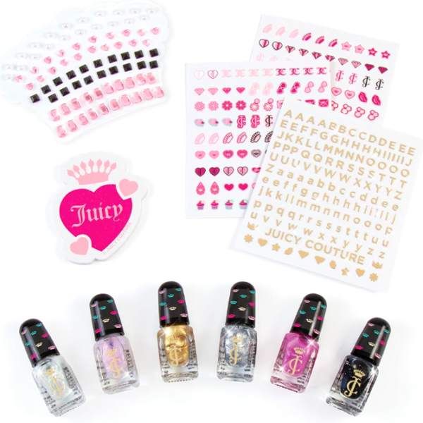 Креативный набор Make It Real Juicy Couture Dazzling Designs Manicure Set 4474M 8+/ Разноцветный Pink photo 3