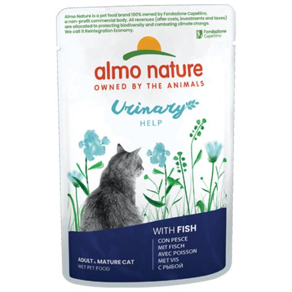Корм для кошек влажный Almo Nature Urinary Help 5296 0.07 кг/ Рыба photo 1 Корм для кошек влажный Almo Nature Urinary Help 5296 0.07 кг/ Рыба photo 1
