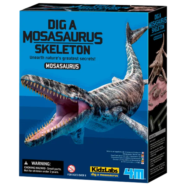 Set de creație 4M Mosasaurus Dig a Mosasaurus skeleton 00-03457 8+/ Multicolor Multicolor photo 1