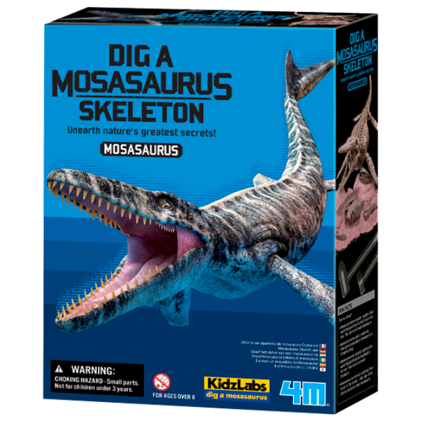 Set de creație 4M Mosasaurus Dig a Mosasaurus skeleton 00-03457 8+/ Multicolor Multicolor photo 1