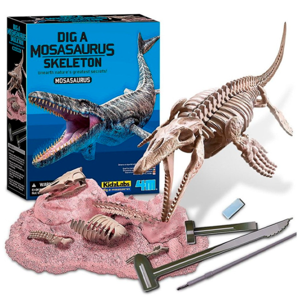 Set de creație 4M Mosasaurus Dig a Mosasaurus skeleton 00-03457 8+/ Multicolor Multicolor photo 8