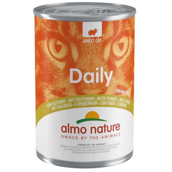 Корм для кошек влажный Almo Nature Daily 162 0.4 кг/ Индейка photo 1