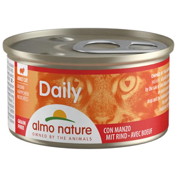 Корм для кошек влажный Almo Nature Daily 159 0.085 г/ Говядина photo 1 Корм для кошек влажный Almo Nature Daily 159 0.085 г/ Говядина photo 1