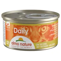 Hrană pentru pisici umedă Almo Nature Daily 154 0.085 g/ Curcan