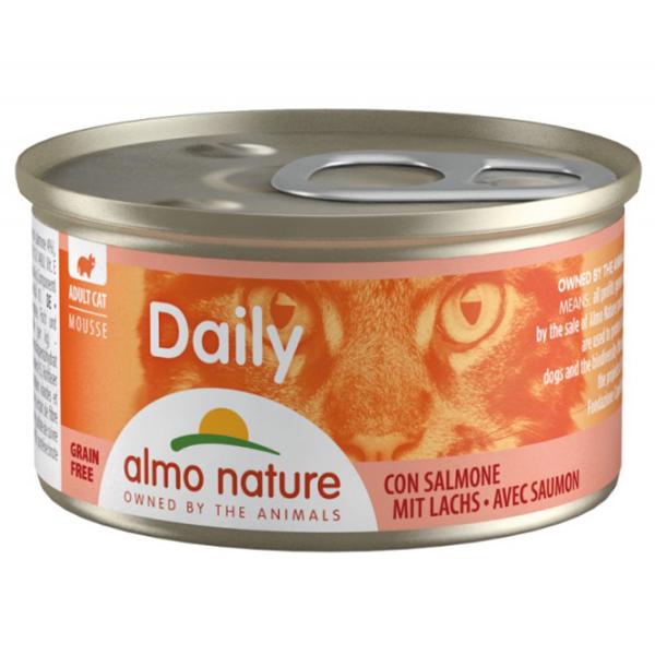 Корм для кошек влажный Almo Nature Daily 158 0.085 кг/ Лосось photo 1 Корм для кошек влажный Almo Nature Daily 158 0.085 кг/ Лосось photo 1
