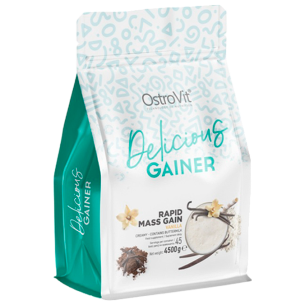 Гейнер OstroVit GAINlicious (5903933900896) 4500 г photo 1 Гейнер OstroVit GAINlicious (5903933900896) 4500 г photo 1