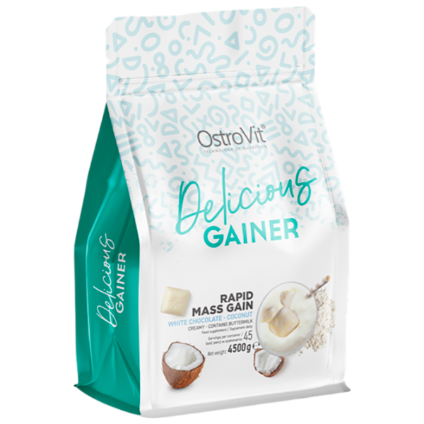 Gainer OstroVit GAINlicious (5903933900902) 4500 g photo 1 Gainer OstroVit GAINlicious (5903933900902) 4500 g photo 1