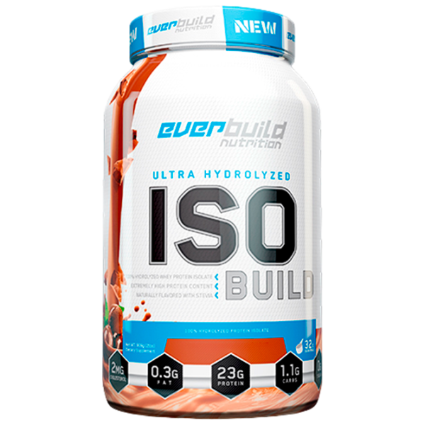 Proteină EverBuild Ultra Hydrolyzed ISO Build 908 g (850049892735) praf/ Moca-Cappuccino photo 1 Proteină EverBuild Ultra Hydrolyzed ISO Build 908 g (850049892735) praf/ Moca-Cappuccino photo 1