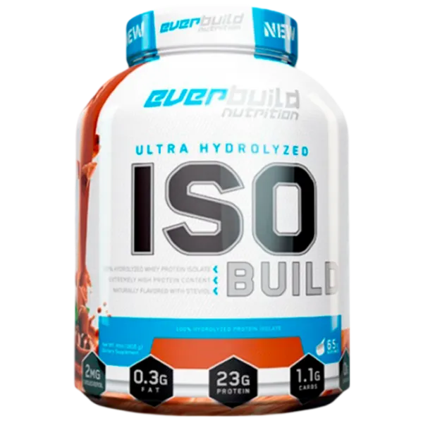 Proteină EverBuild Ultra Hydrolyzed ISO Build 2270 g (850010600550) praf/ Fără gust photo 1 Proteină EverBuild Ultra Hydrolyzed ISO Build 2270 g (850010600550) praf/ Fără gust photo 1