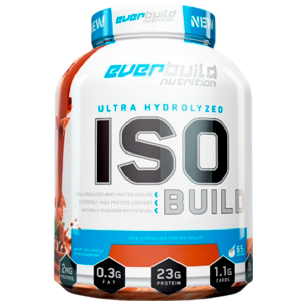 Proteină EverBuild Ultra Hydrolyzed ISO Build 2270 g (850010600550) praf/ Fără gust photo 1 Proteină EverBuild Ultra Hydrolyzed ISO Build 2270 g (850010600550) praf/ Fără gust photo 1
