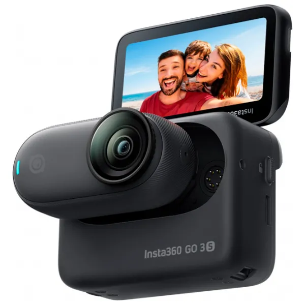 Экшн-камера Insta360 GO 3S 21 МП / 310 мАч / Черный photo 12