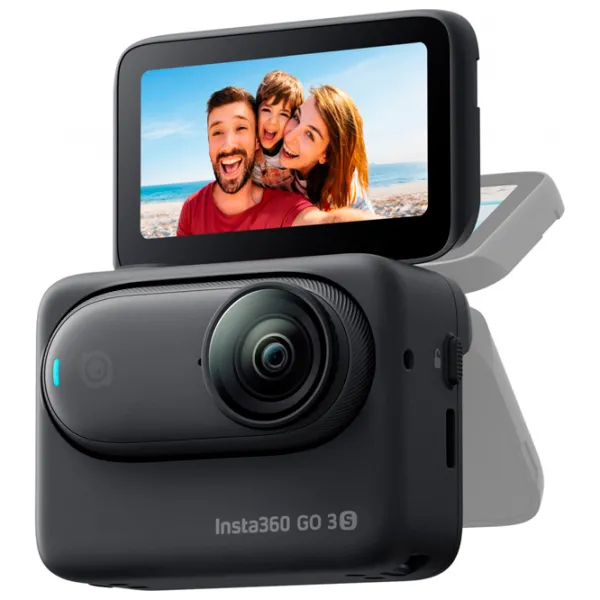 Экшн-камера Insta360 GO 3S 21 МП / 310 мАч / Черный photo 13