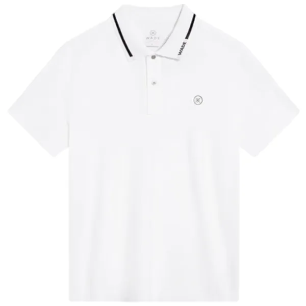 Tricou polo pentru bărbați Li-Ning APLT043-2B White photo 1