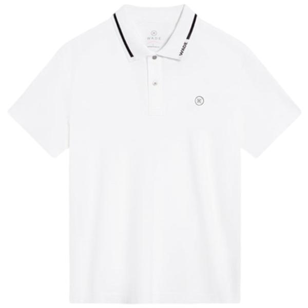 Tricou polo pentru bărbați Li-Ning APLT043-2B White photo 1