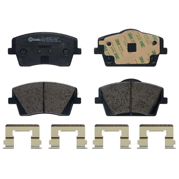 Тормозные колодки Brembo P 86 031 Передние photo 1 Тормозные колодки Brembo P 86 031 Передние photo 1