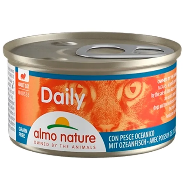 Корм для кошек влажный Almo Nature Daily 152 0.085 г/ Океанская рыба photo 1 Корм для кошек влажный Almo Nature Daily 152 0.085 г/ Океанская рыба photo 1