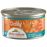 Корм для кошек влажный Almo Nature Daily 155 0.085 г/ Ягненок