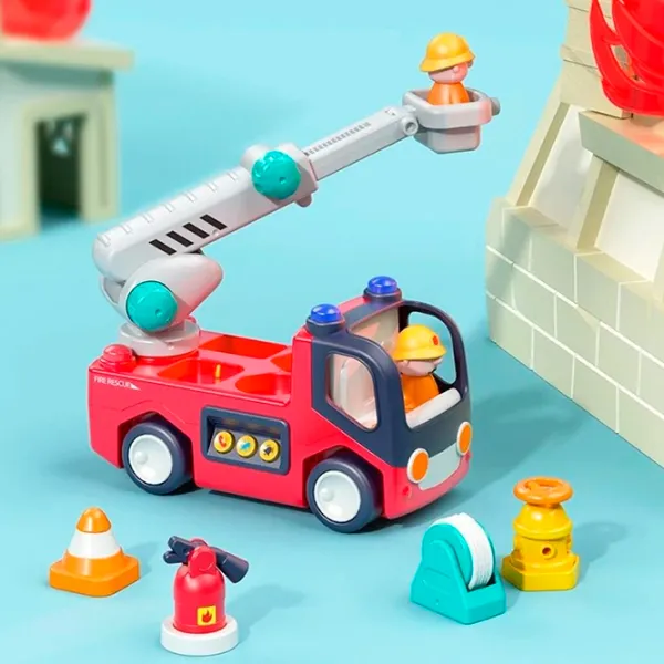 Camion Hola Toys HT E9998 Red photo 5